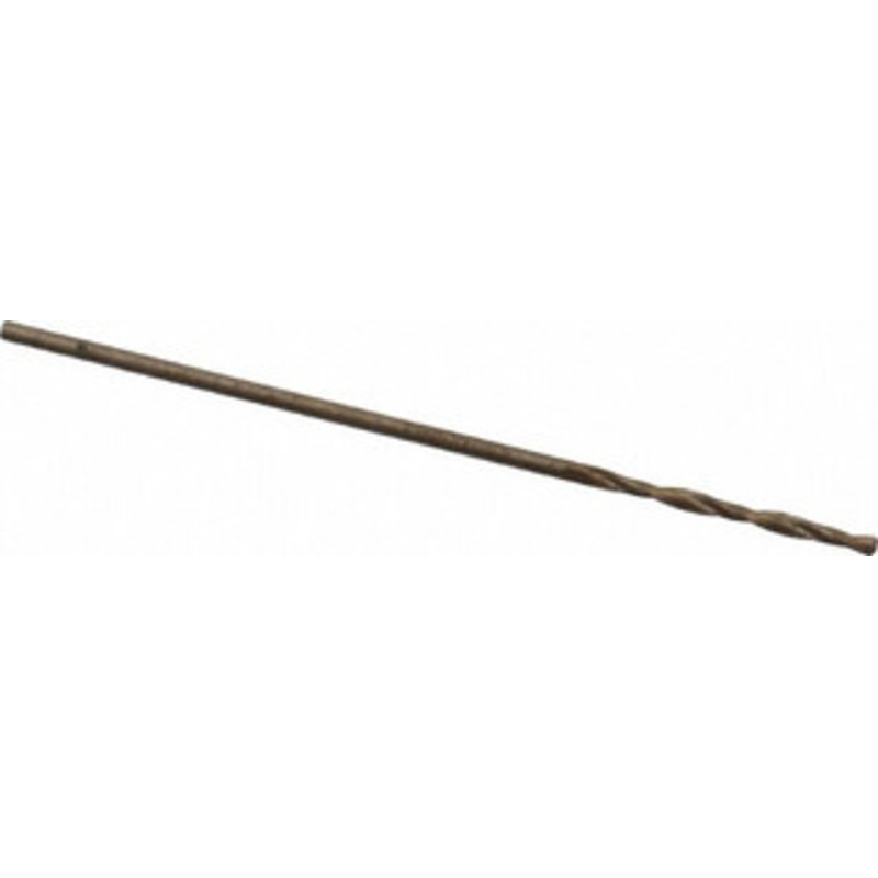 Hertel #66 135 Cobalt Jobber Drill Oxide/Gold Finish, Right Hand Cut, Spiral Flute, Straight Shank, 1-3/8 OAL, Split Point 04139135 – 04139135