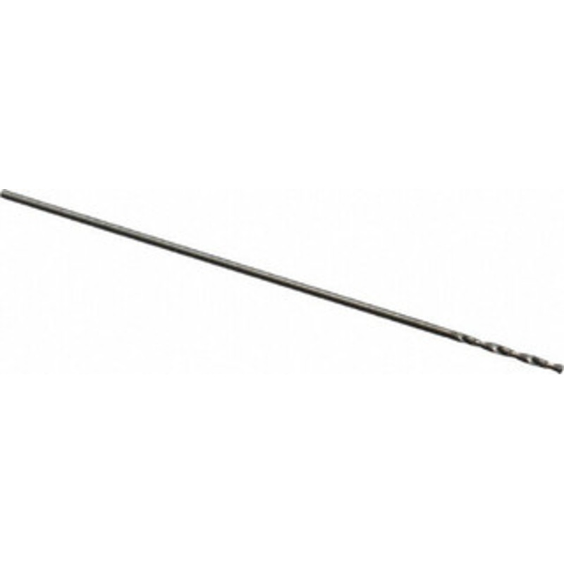 Hertel #75 118 Solid Carbide Jobber Drill Bright Finish, Right Hand Cut, Spiral Flute, Straight Shank, 7/8 OAL, Standard Point 83246033 – 83246033