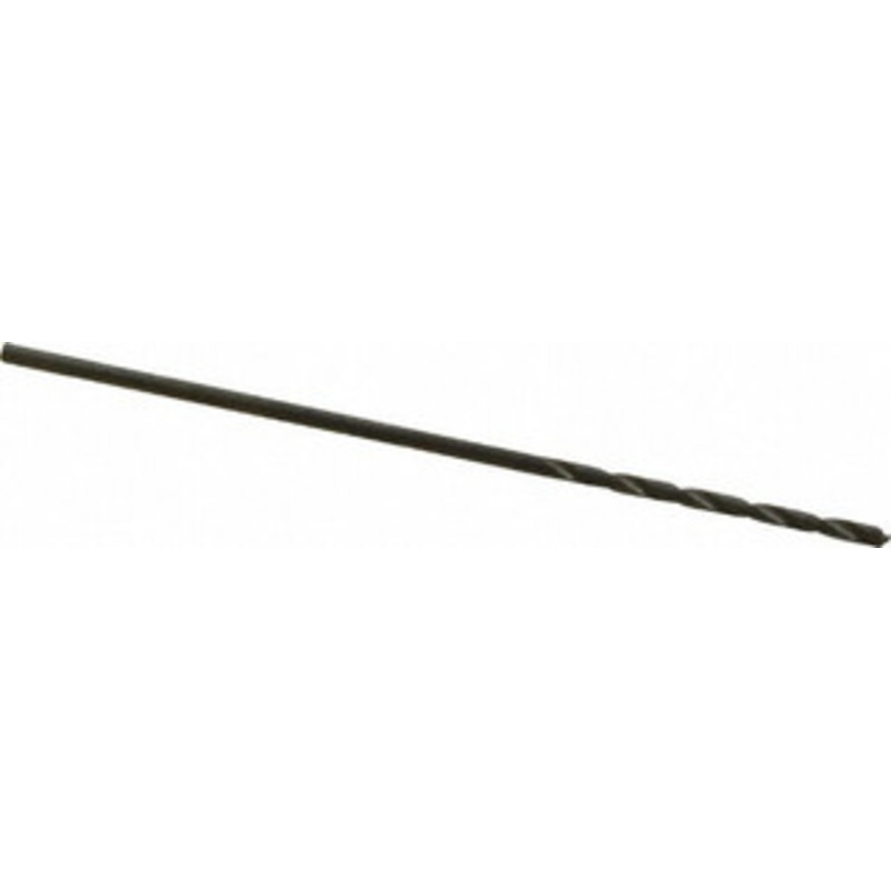 Precision Twist Drill #66 118 High Speed Steel Jobber Drill Oxide Finish, Right Hand Cut, Spiral Flute, Straight Shank, 1-3/8 OAL, Standard Point 018066 – 78518206