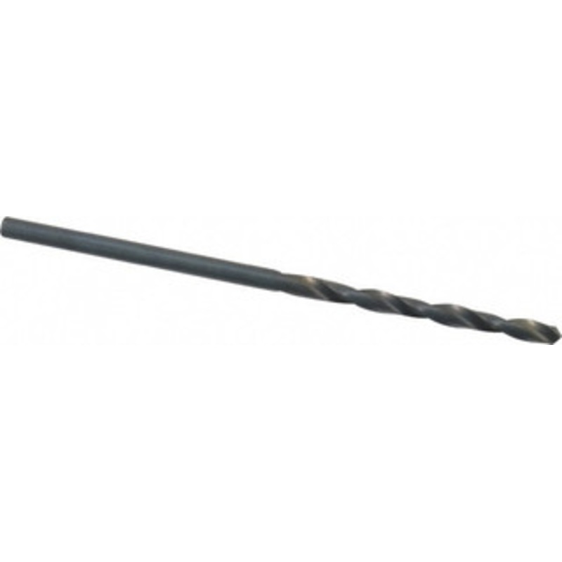 Cleveland Twist Drill #47 118 High Speed Steel Jobber Drill Oxide Finish, Right Hand Cut, Spiral Flute, Straight Shank, 2 OAL, Standard Point C71147 – 63685473