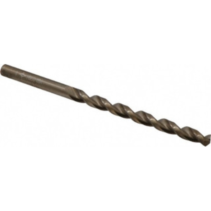 Cleveland Twist Drill #6 135 Cobalt Jobber Drill Oxide/Gold Finish, Right Hand Cut, Parabolic Flute, Straight Shank, 3-3/4 OAL, Split Point C16508 – 02146116