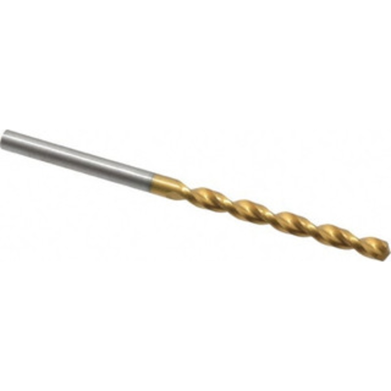 Guhring #25 130 Cobalt Jobber Drill TiN Finish, Right Hand Cut, Parabolic Flute, Straight Shank, 2-15/16 OAL, Standard Point 9006580038000 – 85754257