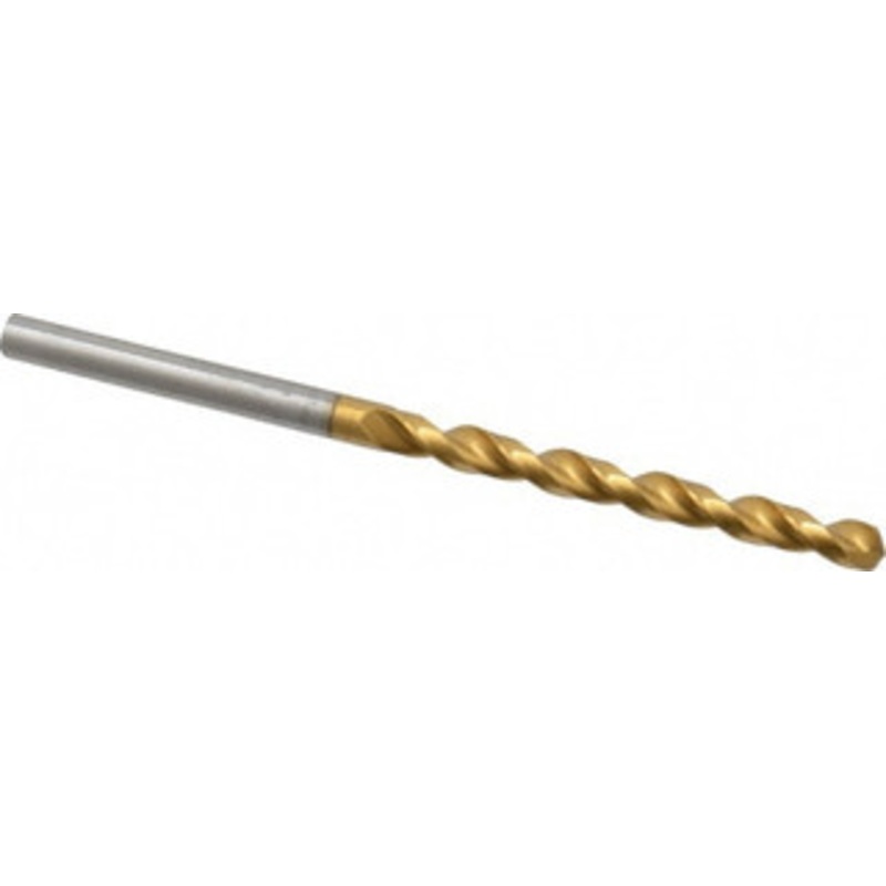 Guhring #25 130 High Speed Steel Jobber Drill TiN Finish, Right Hand Cut, Parabolic Flute, Straight Shank, 2-15/16 OAL, Standard Point 9006520038000 – 85751253