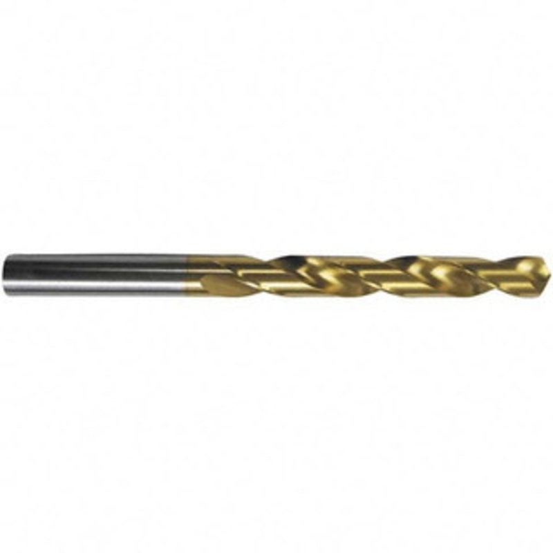 Guhring #87 118 High Speed Steel Jobber Drill TiN Finish, Right Hand Cut, Spiral Flute, Straight Shank, 19mm OAL, Standard Point 9006510002500 – 52766169