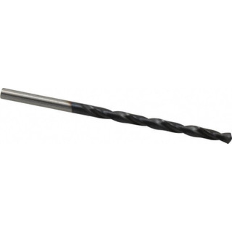 Hertel #24 135 Cobalt Jobber Drill TiAlN Finish, Right Hand Cut, Spiral Flute, Straight Shank, 3-1/8 OAL, Split Point 4140166 – 04140174