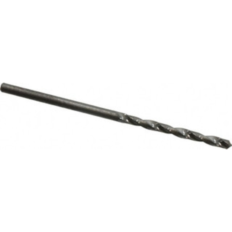 Hertel #49 118 Solid Carbide Jobber Drill Bright Finish, Right Hand Cut, Spiral Flute, Straight Shank, 1-3/4 OAL, Standard Point 79891859 – 79891859
