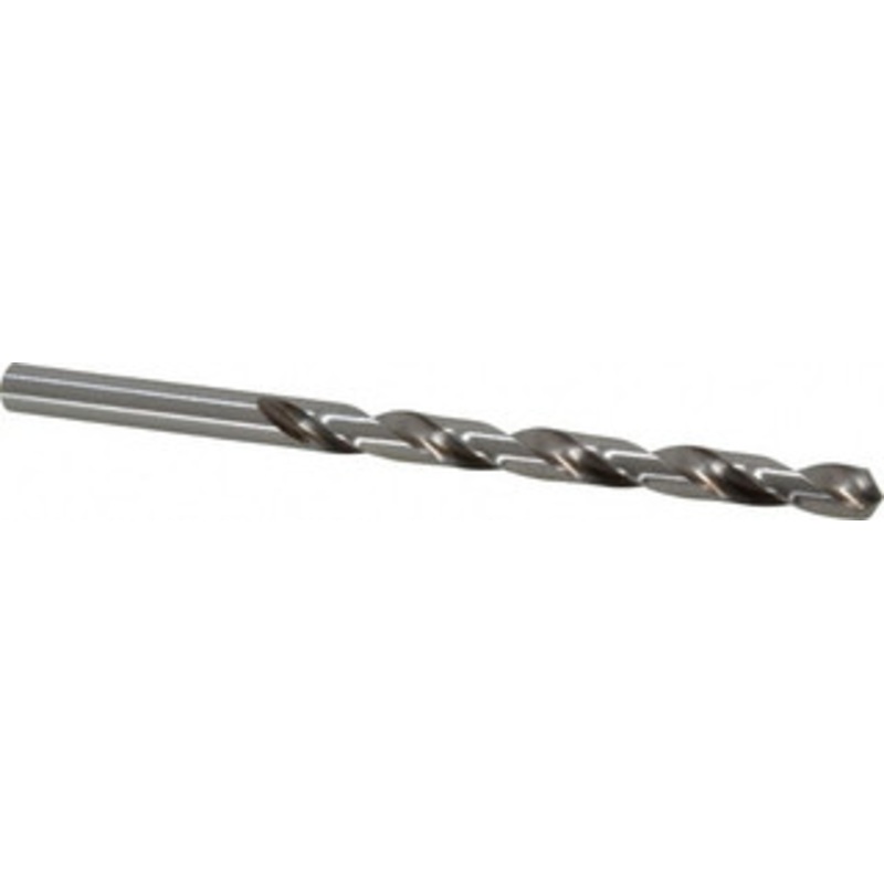 Precision Twist Drill #2 118 High Speed Steel Jobber Drill Bright Finish, Right Hand Cut, Spiral Flute, Straight Shank, 3-7/8 OAL, Standard Point 018602 – 78521804