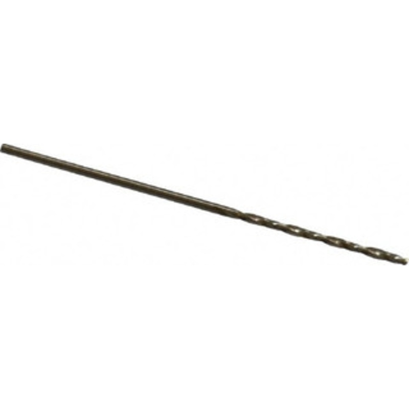 Precision Twist Drill #59 135 Cobalt Jobber Drill Oxide/Gold Finish, Right Hand Cut, Spiral Flute, Straight Shank, 1-5/8 OAL, Split Point 018359 – 78519972