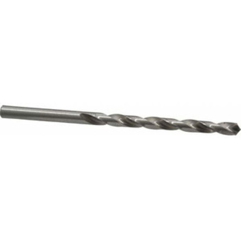 Precision Twist Drill #7 118 High Speed Steel Jobber Drill Bright Finish, Right Hand Cut, Spiral Flute, Straight Shank, 3-5/8 OAL, Standard Point 018607 – 78521853