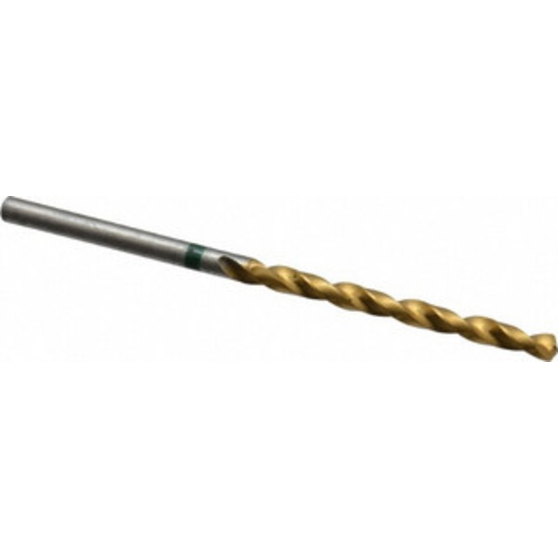 Accupro #33 135 Cobalt Jobber Drill TiN Finish, Right Hand Cut, Spiral Flute, Straight Shank, 61mm OAL, Split Point 1G70287-AC – 02374601