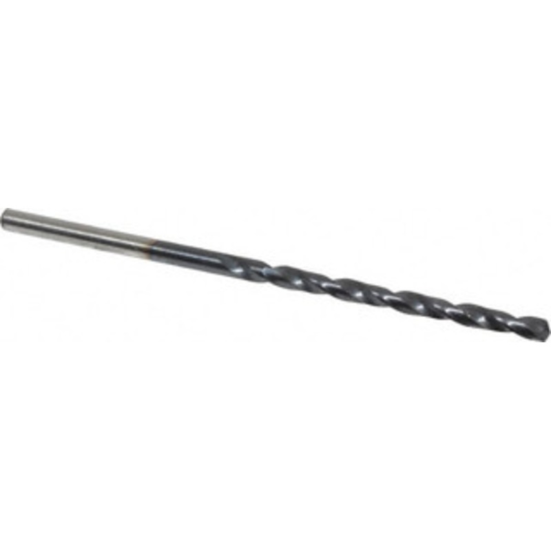 Chicago-Latrobe #40 135 Cobalt Jobber Drill TiAlN Finish, Right Hand Cut, Spiral Flute, Straight Shank, 2-3/8 OAL, Split Point 45010 – 06131155