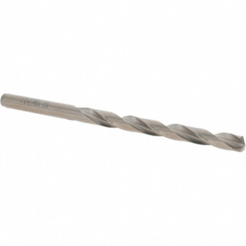 Chicago-Latrobe #7 135 Cobalt Jobber Drill Gold Finish Finish, Right Hand Cut, Spiral Flute, Straight Shank, 92.08mm OAL, Split Point 47741 – 57620080