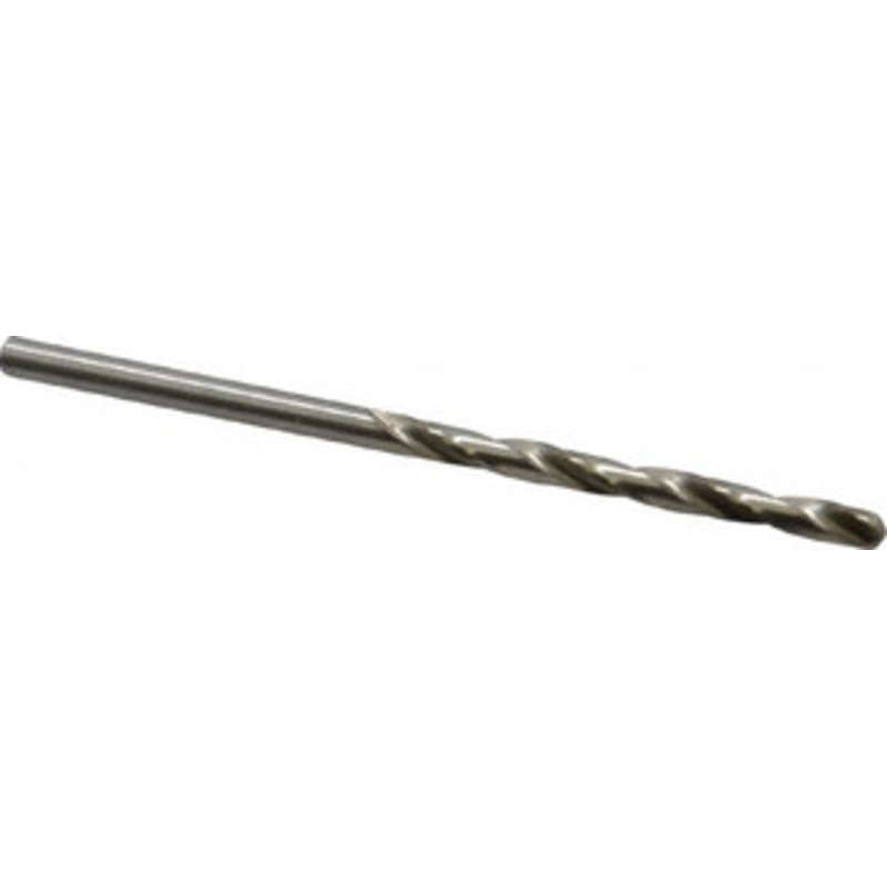 Cleveland Twist Drill #30 135 High Speed Steel Jobber Drill Bright Finish, Right Hand Cut, Spiral Flute, Straight Shank, 2-3/4 OAL, Split Point C11684 – 82650078
