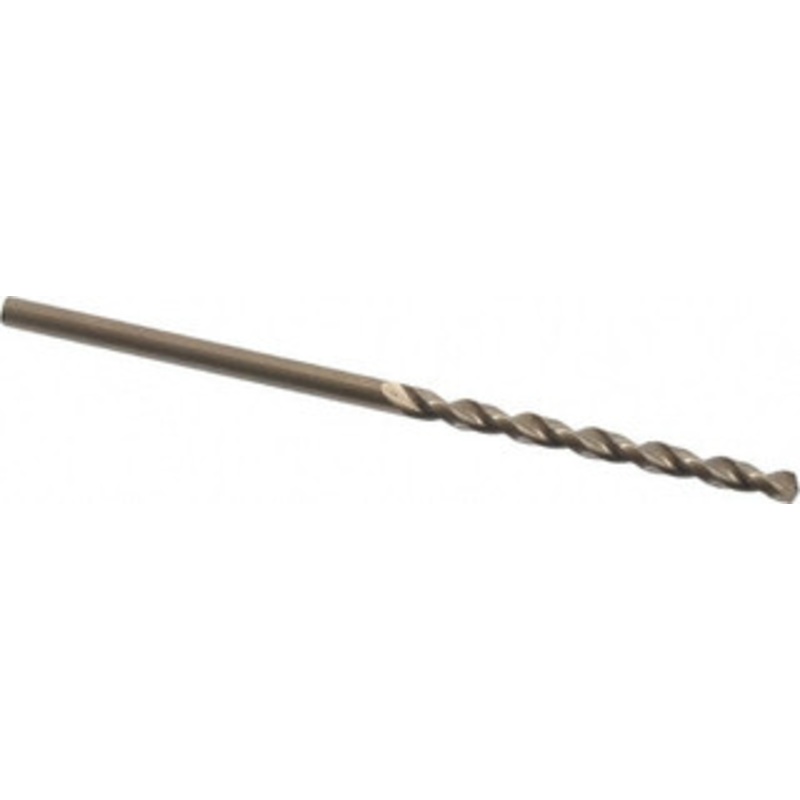 Cleveland Twist Drill #45 135 Cobalt Jobber Drill Oxide/Gold Finish, Right Hand Cut, Parabolic Flute, Straight Shank, 2-1/8 OAL, Split Point C16547 – 02146504