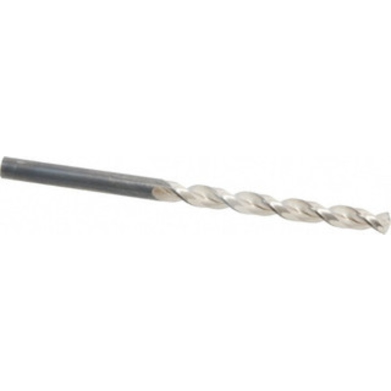 Guhring #3 130 High Speed Steel Jobber Drill Bright Finish, Right Hand Cut, Parabolic Flute, Straight Shank, 3-21/32 OAL, Standard Point 9005490054100 – 85743037