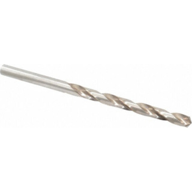 Hertel #4 118 High Speed Steel Jobber Drill Bright Finish, Right Hand Cut, Spiral Flute, Straight Shank, 3-3/4 OAL, Standard Point 85703817 – 85703817