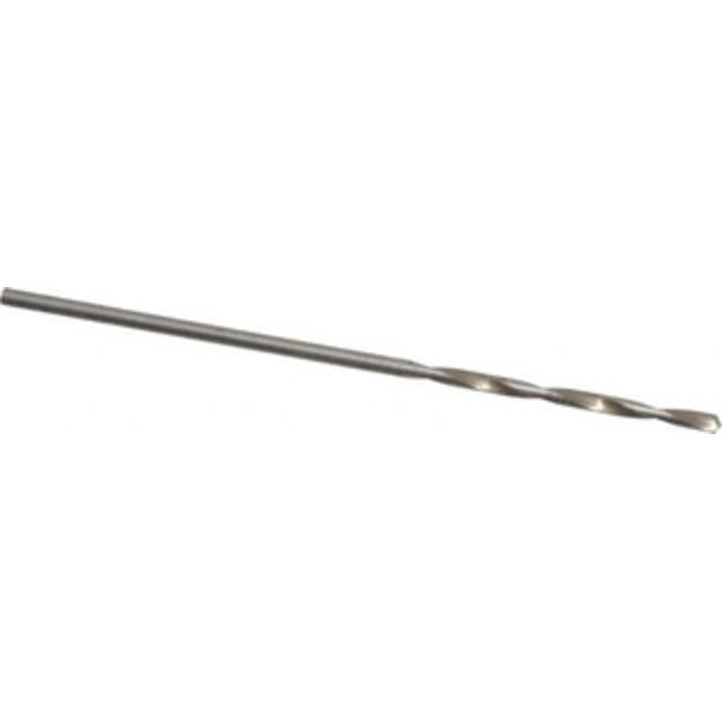 Hertel #58 135 Cobalt Jobber Drill Oxide/Gold Finish, Right Hand Cut, Spiral Flute, Straight Shank, 1-5/8 OAL, Split Point 04139051 – 04139051