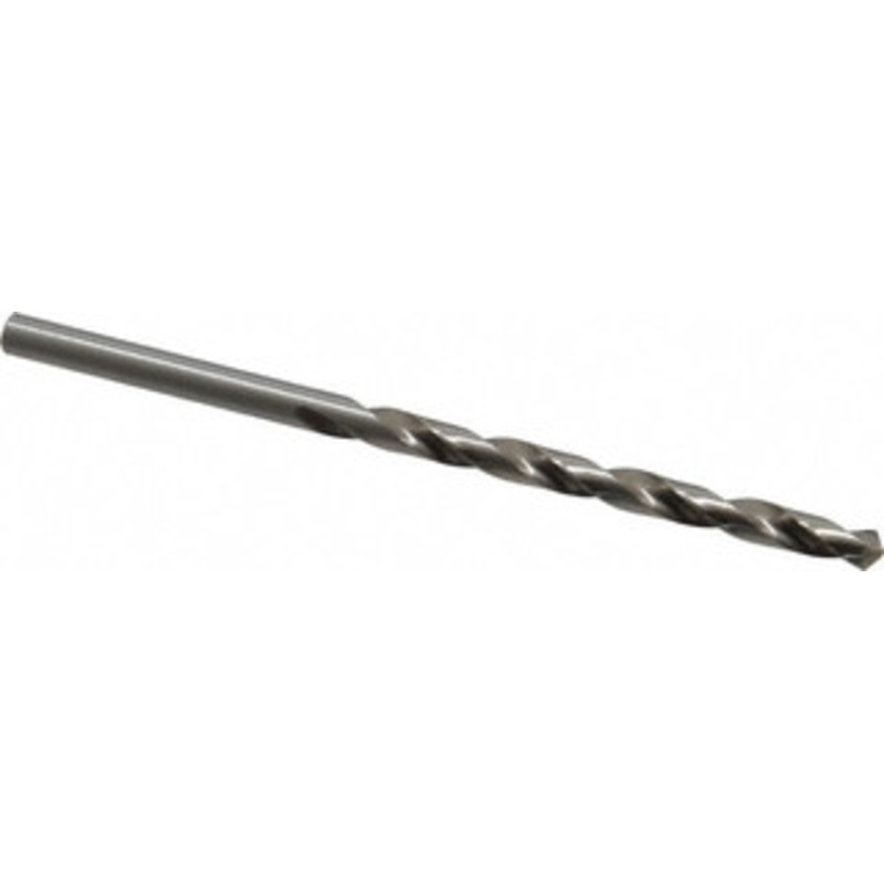 Precision Twist Drill #23 118 High Speed Steel Jobber Drill Bright Finish, Right Hand Cut, Spiral Flute, Straight Shank, 3-1/8 OAL, Standard Point 018623 – 78522018