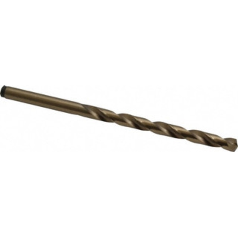 Precision Twist Drill #5 135 Cobalt Jobber Drill Oxide/Gold Finish, Right Hand Cut, Spiral Flute, Straight Shank, 3-3/4 OAL, Split Point 018305 – 78519436