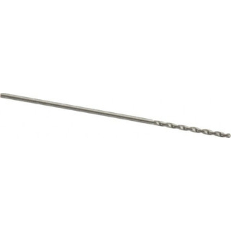 Precision Twist Drill #70 118 High Speed Steel Jobber Drill Bright Finish, Right Hand Cut, Spiral Flute, Straight Shank, 1-1/4 OAL, Standard Point 018570 – 78521689