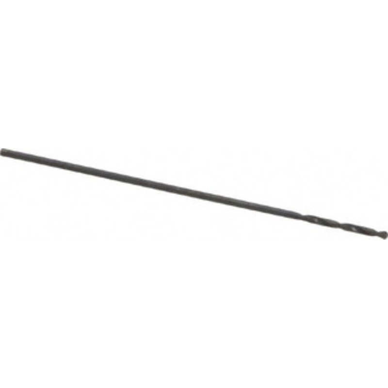 Precision Twist Drill #76 118 High Speed Steel Jobber Drill Oxide Finish, Right Hand Cut, Spiral Flute, Straight Shank, 7/8 OAL, Standard Point 018076 – 78518305