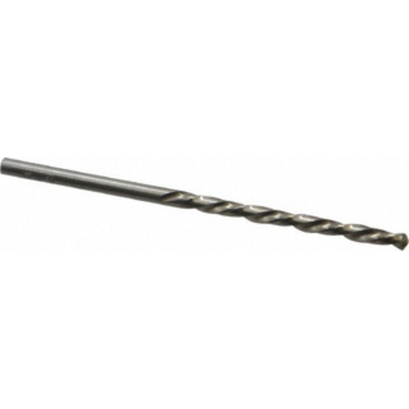 Value Collection #37 118 High Speed Steel Jobber Drill Bright Finish, Left Hand Cut, Spiral Flute, Straight Shank, 2-1/2 OAL, Standard Point 01228378 – 01228378