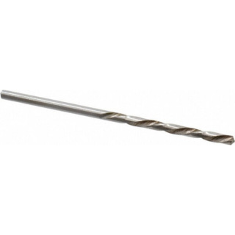 Value Collection #42 118 High Speed Steel Jobber Drill Bright Finish, Left Hand Cut, Spiral Flute, Straight Shank, 2-1/4 OAL, Standard Point 01228428 – 01228428
