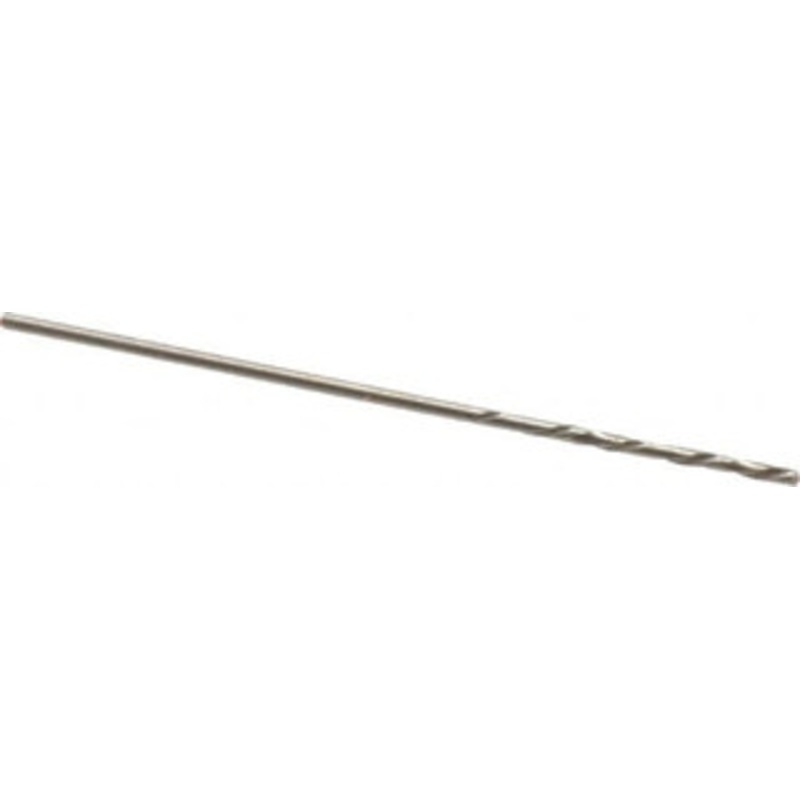 Value Collection #69 118 High Speed Steel Jobber Drill Bright Finish, Left Hand Cut, Spiral Flute, Straight Shank, 1-3/8 OAL, Standard Point 01228691 – 01228691