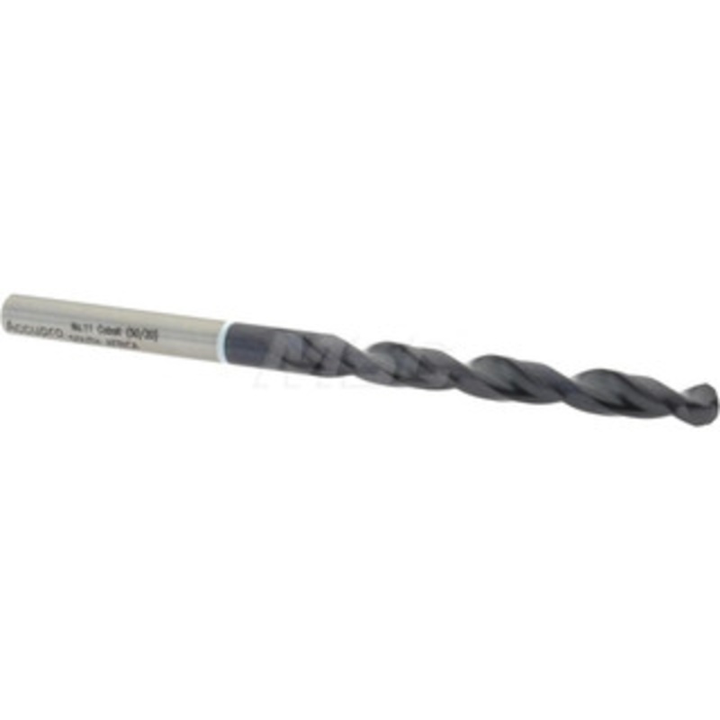 Accupro #11 118 Cobalt Jobber Drill TiAlN Finish, Right Hand Cut, Parabolic Flute, Straight Shank, 86mm OAL, DX Point 1W60485-AC – 93886950