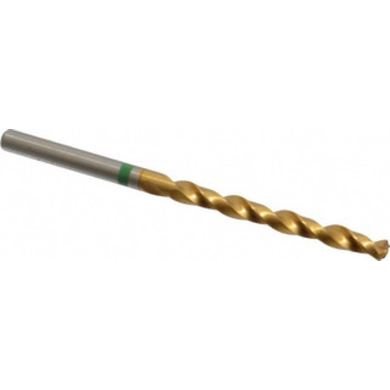 Accupro #16 135 Cobalt Jobber Drill TiN Finish, Right Hand Cut, Spiral Flute, Straight Shank, 80mm OAL, Split Point 1G70449-AC – 02374973