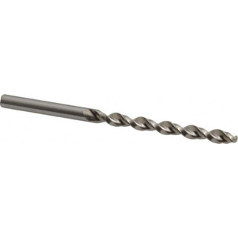Accupro #3 130 Cobalt Jobber Drill Bright Finish, Right Hand Cut, Parabolic Flute, Straight Shank, 3-21/32 OAL, Split Point 1640541-AC – 05599105