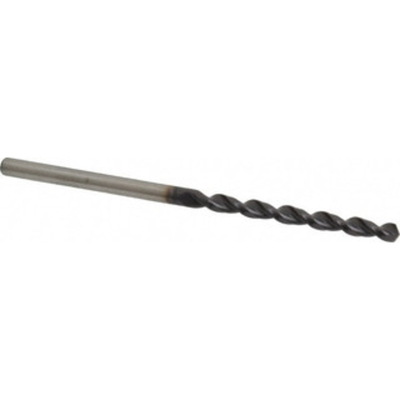 Accupro #33 130 Cobalt Jobber Drill TiAlN Finish, Right Hand Cut, Parabolic Flute, Straight Shank, 2-13/32 OAL, Split Point 1640287A-AC – 05926159