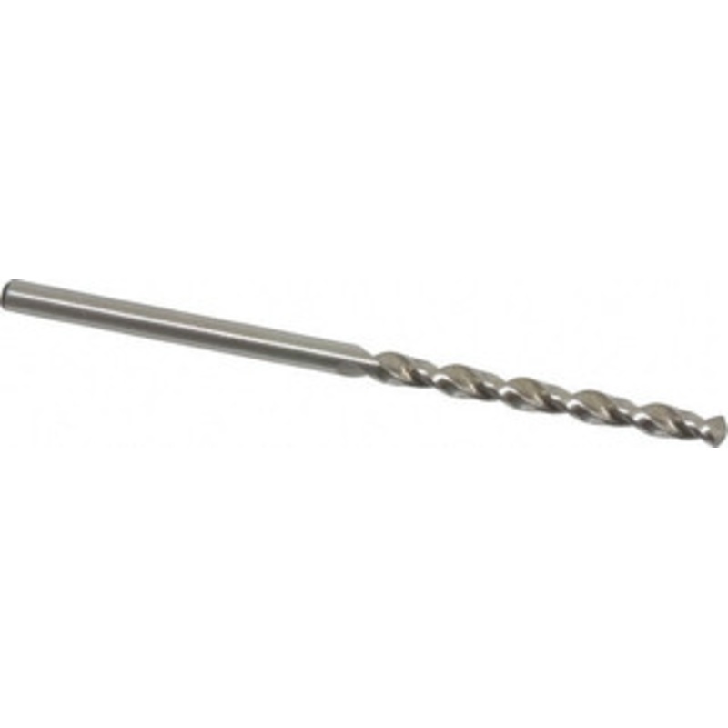 Accupro #34 130 Cobalt Jobber Drill Bright Finish, Right Hand Cut, Parabolic Flute, Straight Shank, 2-13/32 OAL, Split Point 1640282-AC – 05598453