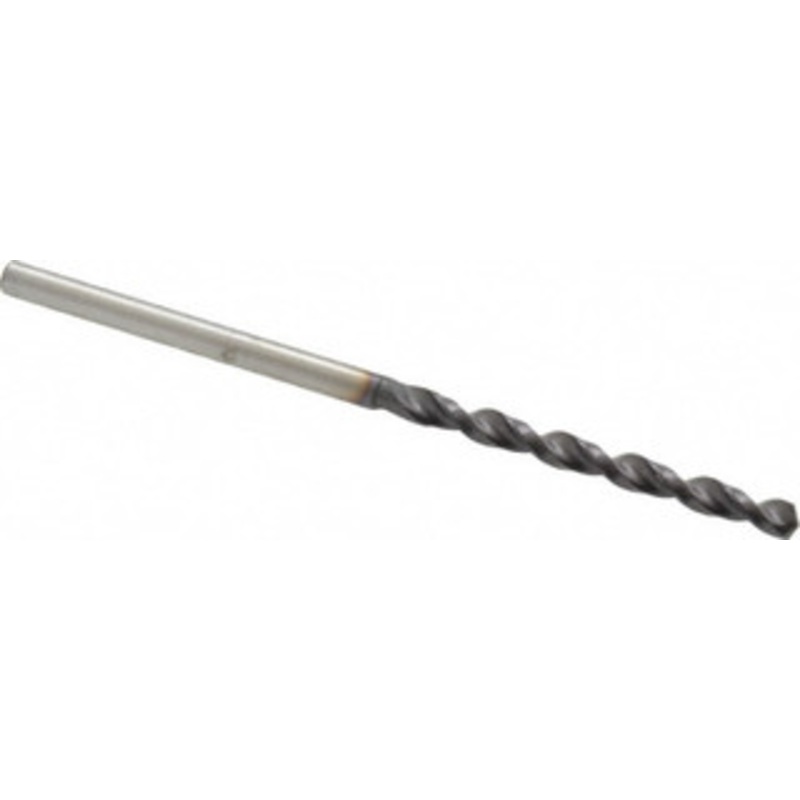 Accupro #39 130 Cobalt Jobber Drill TiAlN Finish, Right Hand Cut, Parabolic Flute, Straight Shank, 2-1/4 OAL, Split Point 1640253A-AC – 05926027