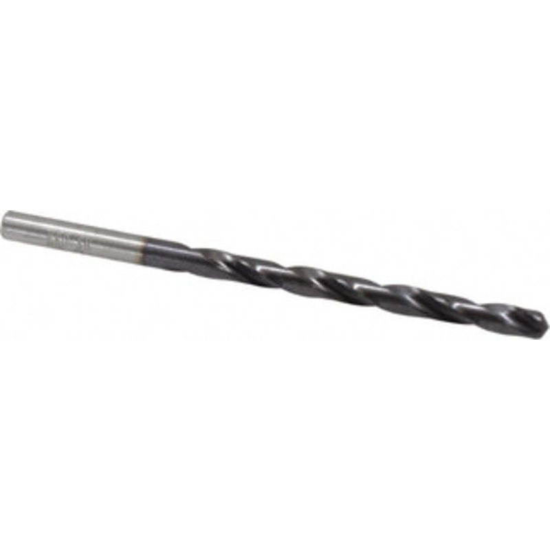 Chicago-Latrobe #10 135 High Speed Steel Jobber Drill TiAlN Finish, Right Hand Cut, Spiral Flute, Straight Shank, 3-5/8 OAL, Split Point 42680 – 01879584