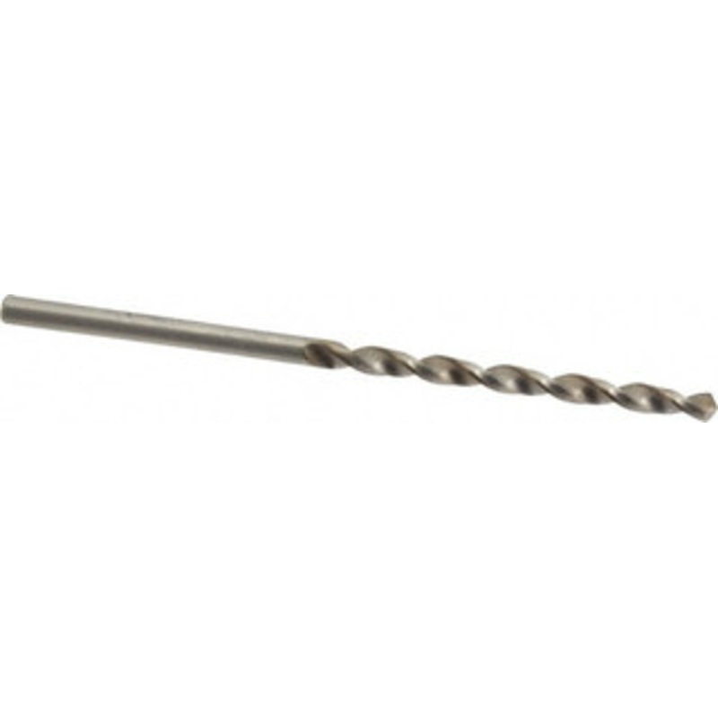 Chicago-Latrobe #38 118 High Speed Steel Jobber Drill Bright Finish, Right Hand Cut, Spiral Flute, Straight Shank, 2-1/2 OAL, Standard Point 46108 – 81142382