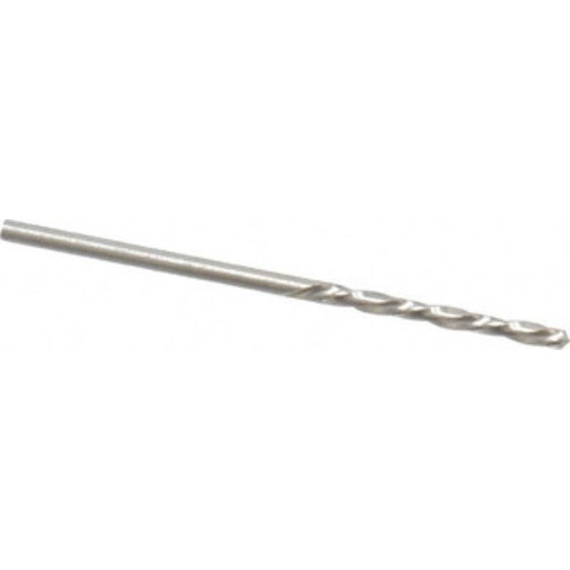 Chicago-Latrobe #48 118 High Speed Steel Jobber Drill Bright Finish, Left Hand Cut, Spiral Flute, Straight Shank, 2 OAL, Standard Point 44518 – 81128480