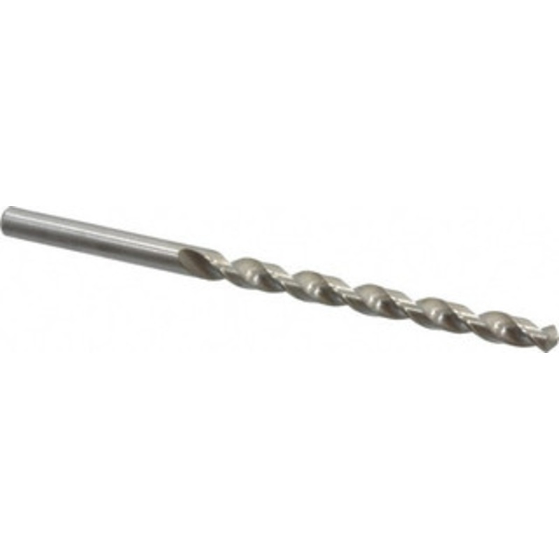 Chicago-Latrobe #5 118 High Speed Steel Jobber Drill Bright Finish, Right Hand Cut, Spiral Flute, Straight Shank, 3-3/4 OAL, Standard Point 46075 – 81142051
