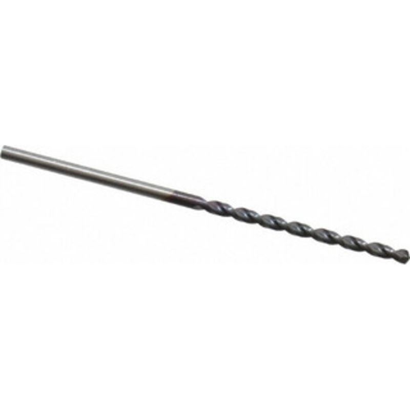 Chicago-Latrobe #51 135 High Speed Steel Jobber Drill TiCN Finish, Right Hand Cut, Parabolic Flute, Straight Shank, 2 OAL, Notched Point 42121 – 83718395