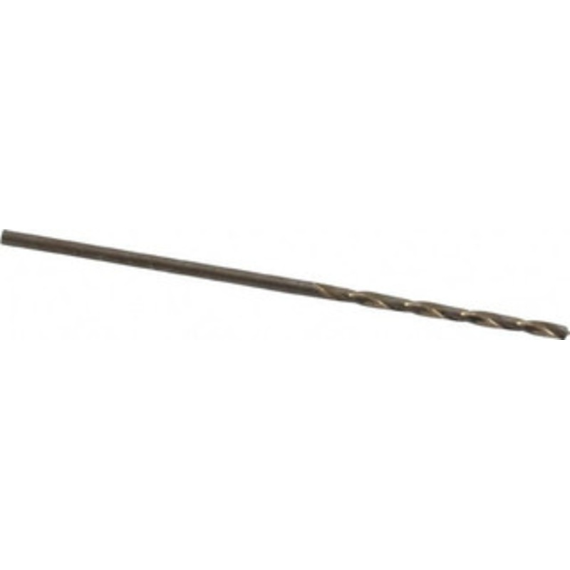 Chicago-Latrobe #55 135 Cobalt Jobber Drill Oxide/Gold Finish, Right Hand Cut, Spiral Flute, Straight Shank, 1-7/8 OAL, Standard Point 46725 – 81192551