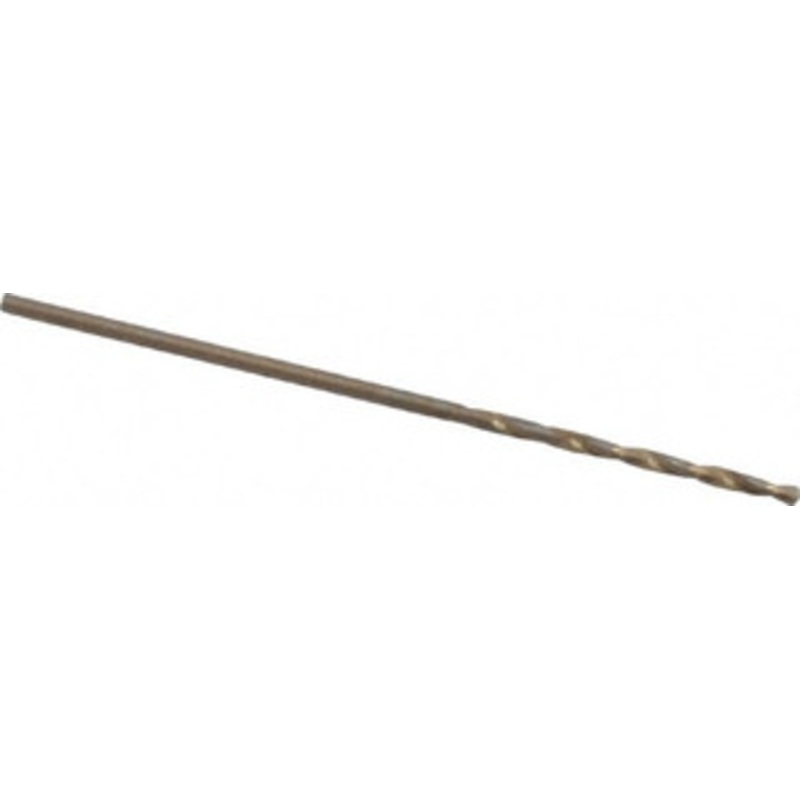 Chicago-Latrobe #59 135 Cobalt Jobber Drill Oxide/Gold Finish, Right Hand Cut, Spiral Flute, Straight Shank, 1-5/8 OAL, Standard Point 46729 – 81192593