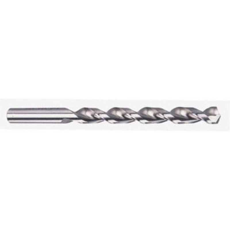 Chicago-Latrobe #8 135 High Speed Steel Jobber Drill Bright Finish, Right Hand Cut, Parabolic Flute, Straight Shank, 3-5/8 OAL, Notched Point 41078 – 82135278