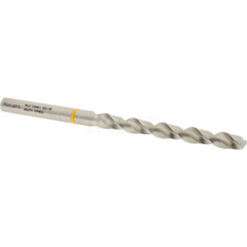 Accupro #2 130 Vanadium High Speed Steel Jobber Drill Bright Finish, Right Hand Cut, Spiral Flute, Straight Shank, 93mm OAL, Split Point 1AQ0561-AC – 02372019