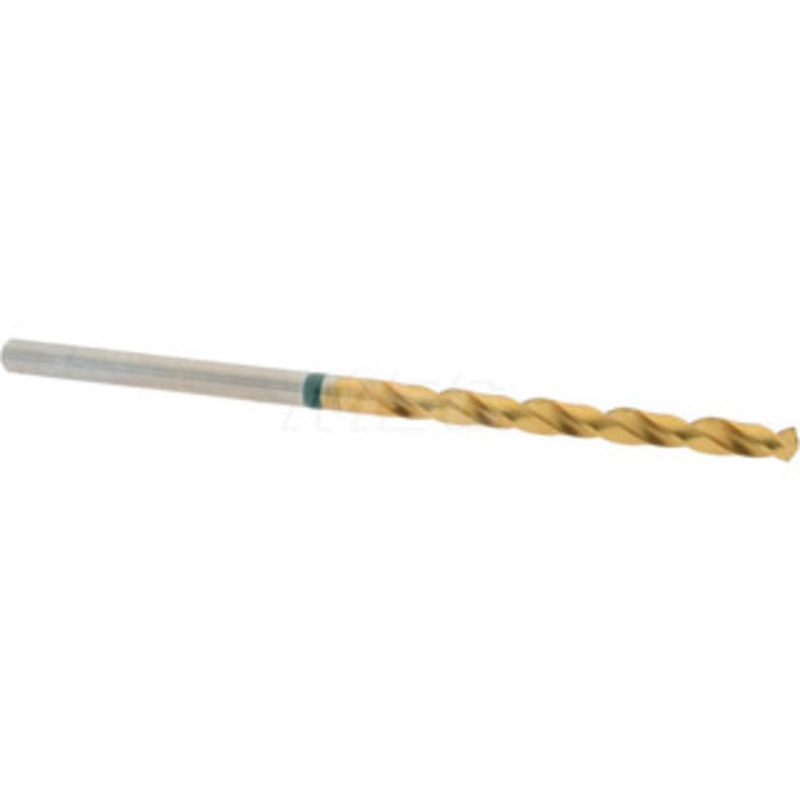 Accupro #36 135 Cobalt Jobber Drill TiN Finish, Right Hand Cut, Spiral Flute, Straight Shank, 61mm OAL, Split Point 1G70271-AC – 02374544
