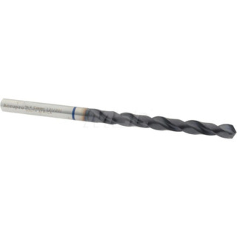 Accupro #4 120 Cobalt Jobber Drill TiAlN Finish, Right Hand Cut, Spiral Flute, Straight Shank, 93mm OAL, Faceted Point 1BB0532-AC – 05492459