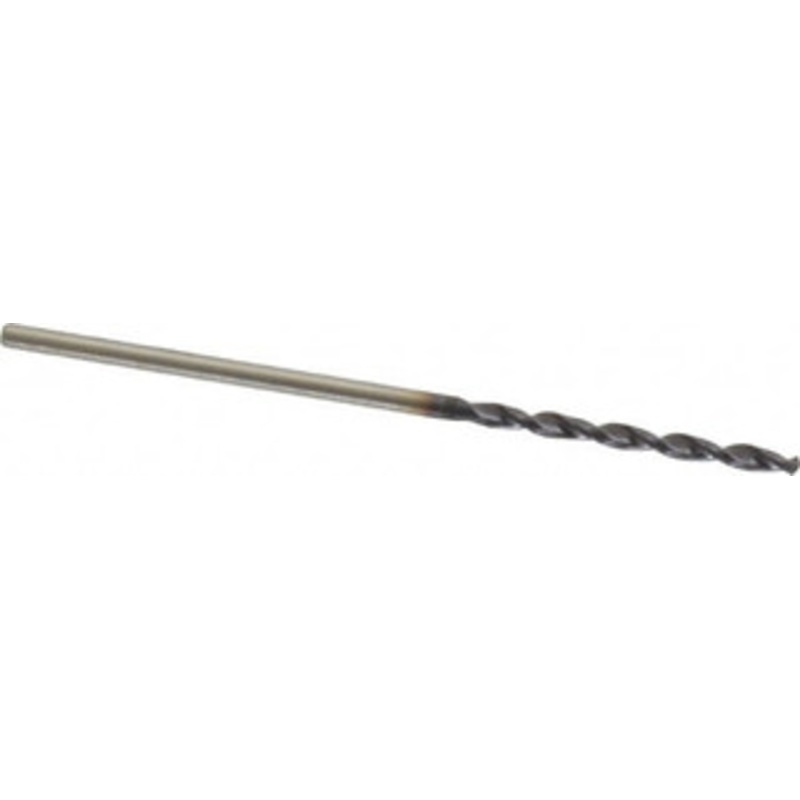 Accupro #55 130 Cobalt Jobber Drill TiAlN Finish, Right Hand Cut, Parabolic Flute, Straight Shank, 1-1/2 OAL, Split Point 1640132A-AC – 05925607