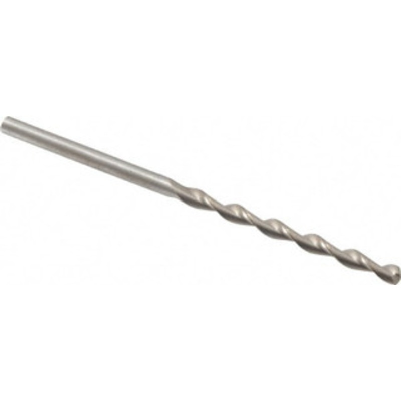 Chicago-Latrobe #33 135 High Speed Steel Jobber Drill Bright Finish, Right Hand Cut, Parabolic Flute, Straight Shank, 2-5/8 OAL, Split Point 69033 – 80905334