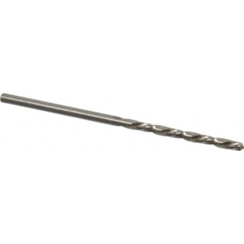 Chicago-Latrobe #42 118 High Speed Steel Jobber Drill Bright Finish, Left Hand Cut, Spiral Flute, Straight Shank, 2-1/4 OAL, Standard Point 44512 – 81128423