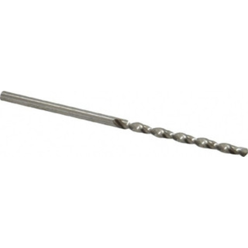 Chicago-Latrobe #46 118 High Speed Steel Jobber Drill Bright Finish, Right Hand Cut, Spiral Flute, Straight Shank, 2-1/8 OAL, Standard Point 46116 – 81142465