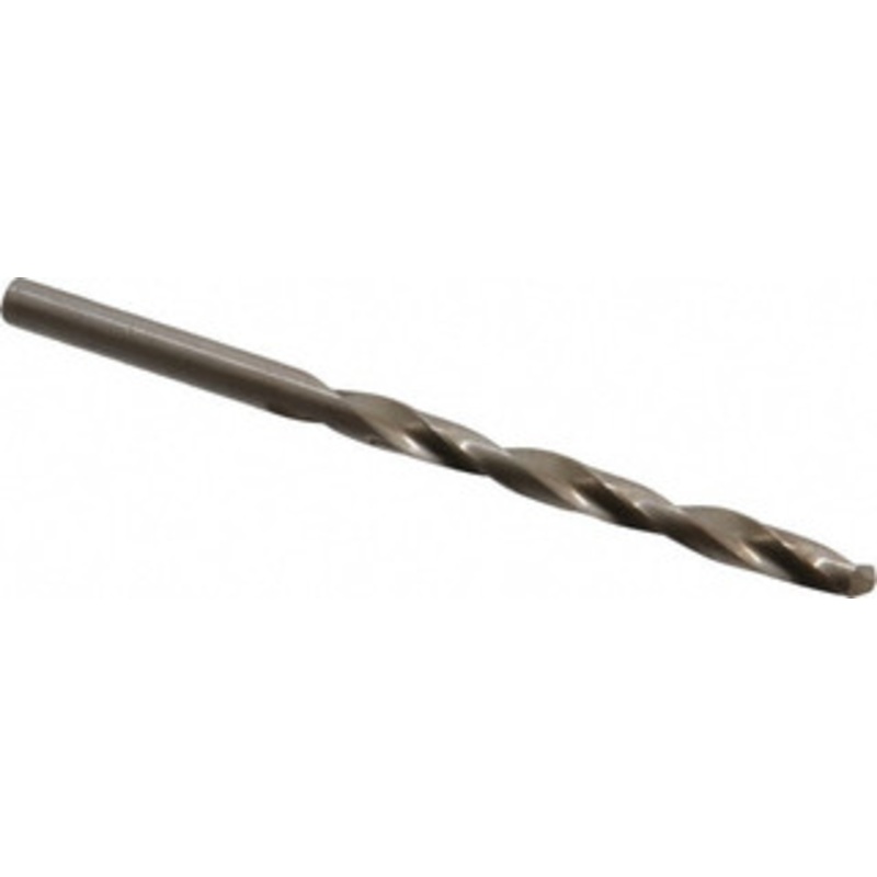 Chicago-Latrobe #5 118 High Speed Steel Jobber Drill Bright Finish, Right Hand Cut, Spiral Flute, Straight Shank, 3-3/4 OAL, Standard Point 46275 – 81385056